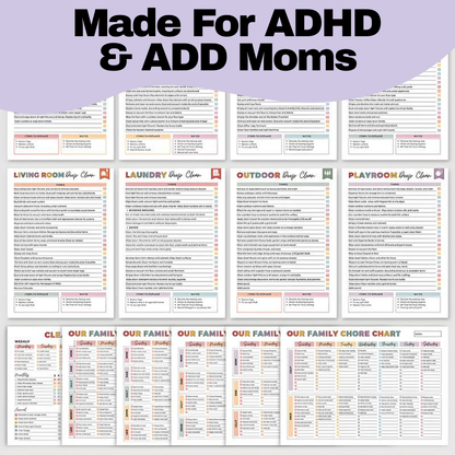 Mindful Mama Cleaning Planner